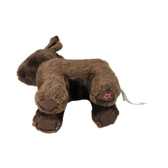 American Girl 2014 Chocolate Lab Puppy No Collar or Bone BKB81 Retired - Picture 3 of 6